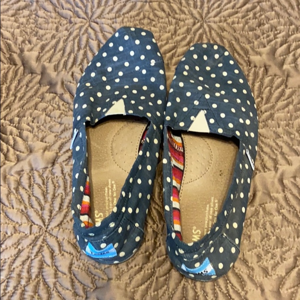 Toms classic slip on